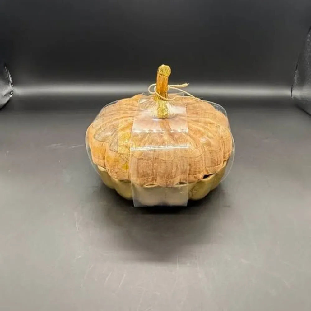 Fall / pumpkin decor mango wood pumpkin